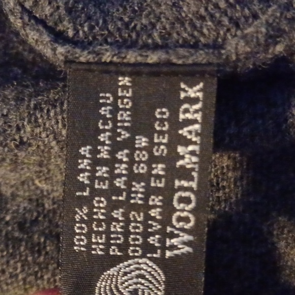 SADDLES MENS PULLOVER SWEATER, WOOL, LONG SLEEVES LARGE. - Picture 5 of 5